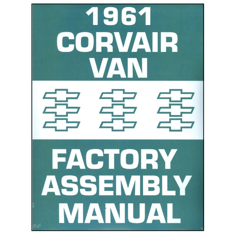 NEW 1961 VAN FACTORY ASSEMBLY MANUAL BOOK