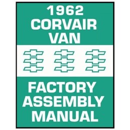 NEW 1962 VAN FACTORY ASSEMBLY MANUAL BOOK