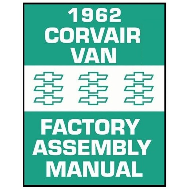NEW 1962 VAN FACTORY ASSEMBLY MANUAL BOOK