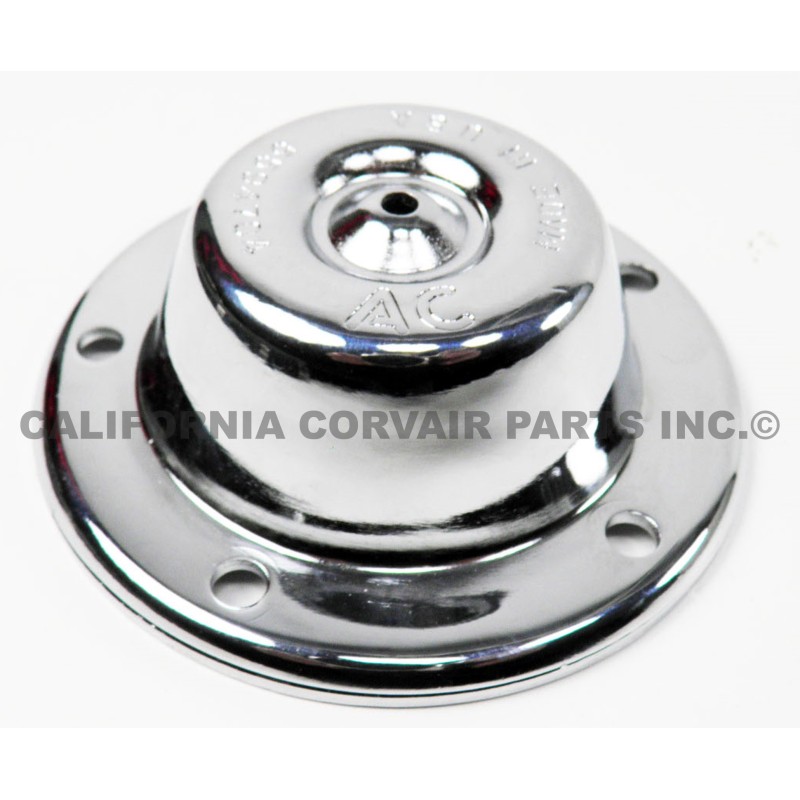 CHROME PLATED FUEL PUMP LID