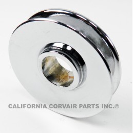 CHROME PLATED IDLER PULLEY WHEEL