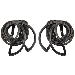 NEW COUPE DOOR WEATHERSTRIPS - 1960-64