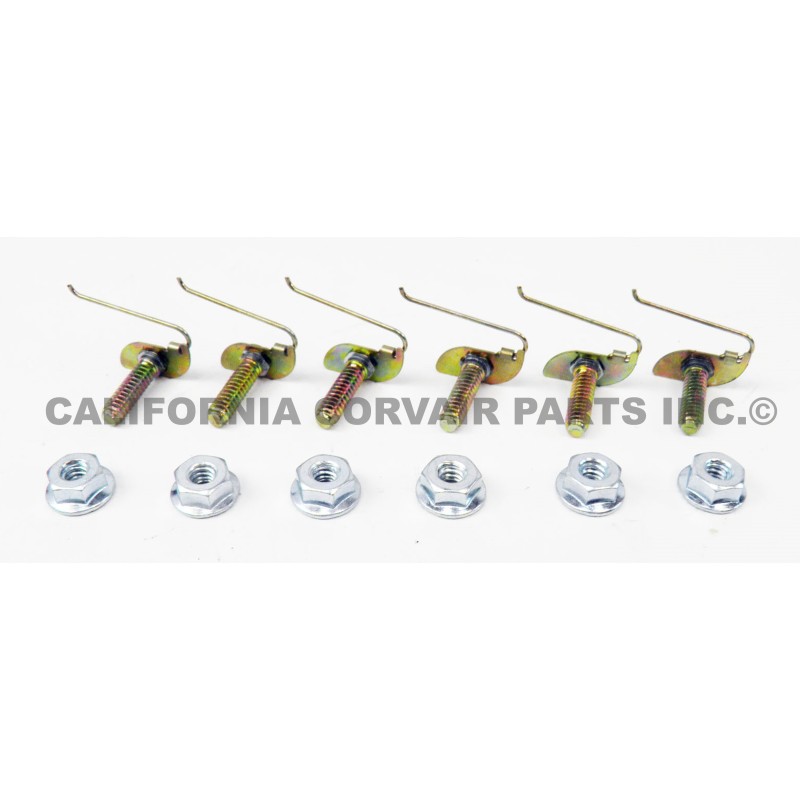 NEW SET BELTLINE TRIM METAL RETAINERS