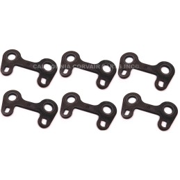 USED SET (6) PUSHROD GUIDE PLATES