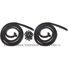 NEW SET CONVERT DOOR WEATHERSTRIPS - 1962