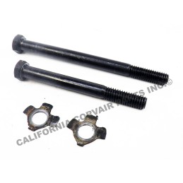 USED SET 1965-66 AXLE YOKE BOLTS & LOCK WASHERS