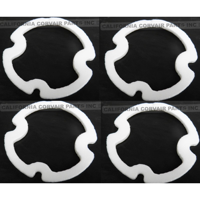 NEW FULL SET (4) TAIL LENS GASKETS - 1960-64