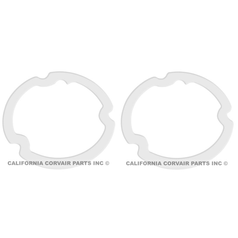 NEW SET (2) TAIL LENS GASKETS - 1965-69