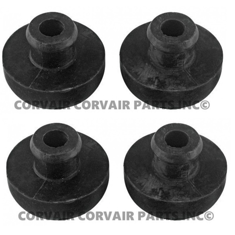 NEW SET (4) 1964 REAR LEAFSPRING BUSHINGS