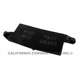 USED ENGINE WARNING LENS - 1960-64