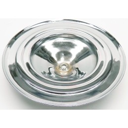 CHROME PLATED AIR CLEANER LID - TURBO