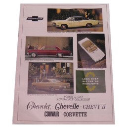 USED 1966 HIGHLIGHTS BROCHURE