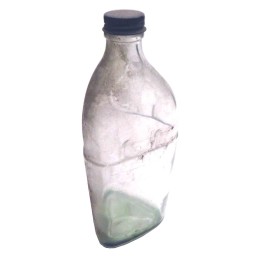 USED WASHER ANTI-FREEZE GLASS BOTTLE