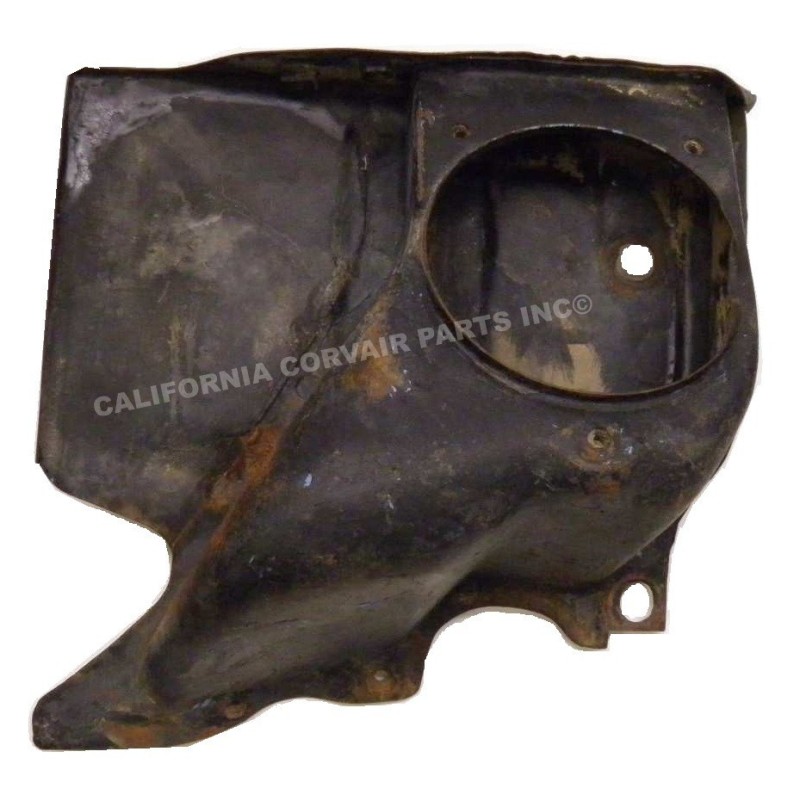 USED 1961-63 FRONT HEATER DUCT - LEFT SIDE