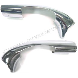 RECHROMED 1962-64 CONVT WINDSHIELD CORNERS