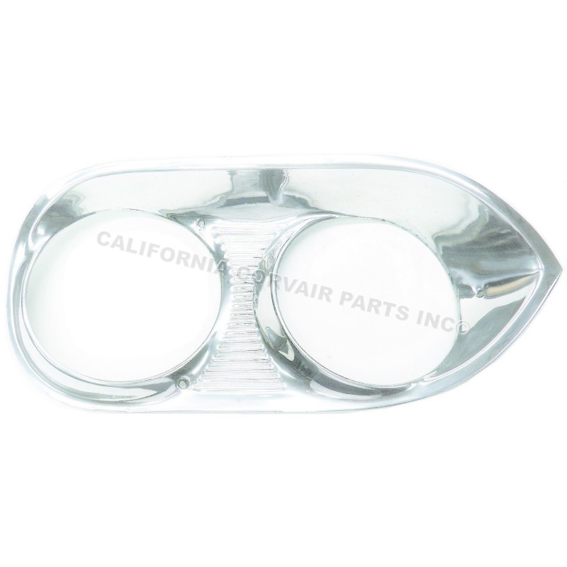 RESTORED 1965 HEADLIGHT BEZEL - RIGHT SIDE