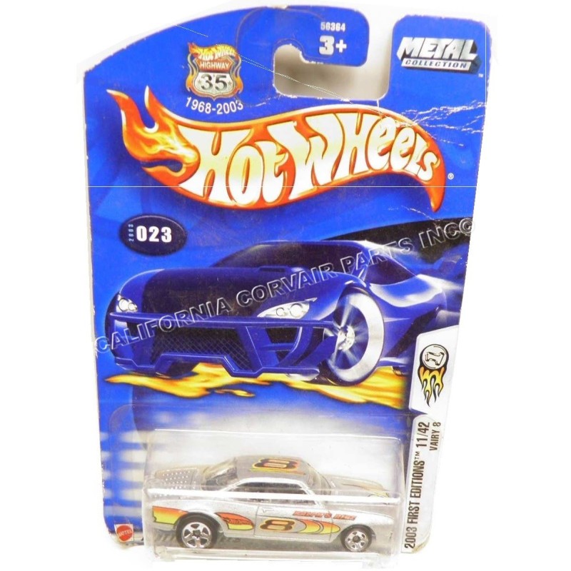 NEW HOT WHEELS VAIRY 8 - SILVER