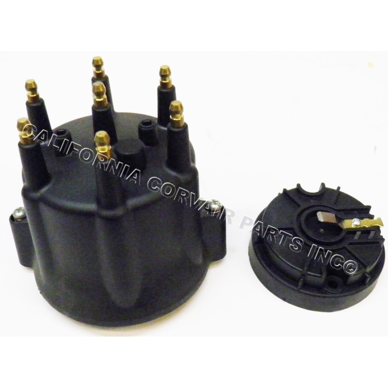 NEW HEI PIN TYPE CAP & ROTOR - BLACK