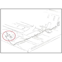 USED BRAKE TEE NUT - 1967-69