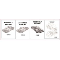 Corvair ASSEMBLY MANUAL BOOKS