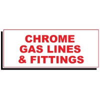 CHROME GAS LINES & FITTINGS