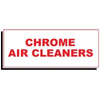 Corvair CHROME AIR CLEANERS